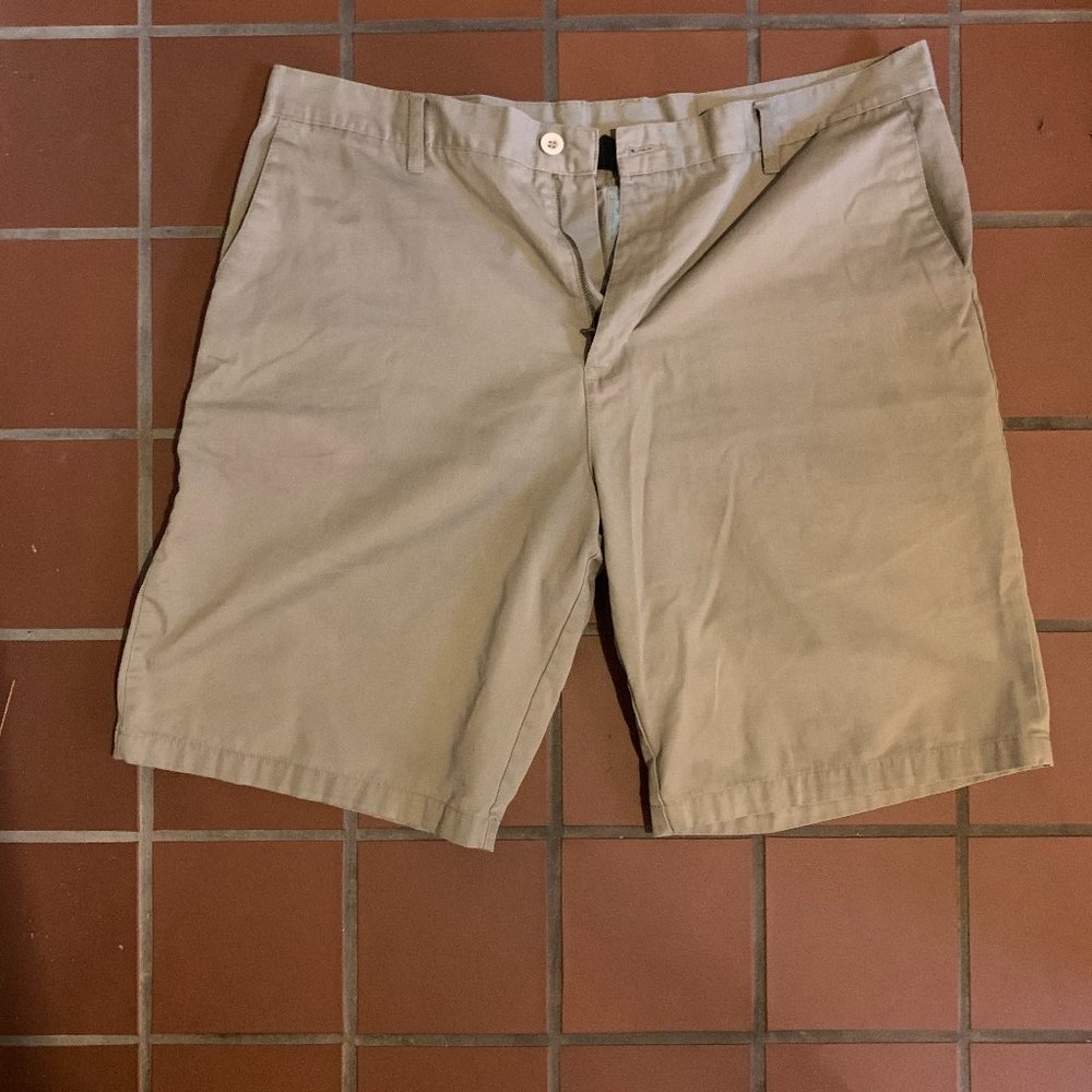 Burnside Khaki Chino Shorts '13 inseam